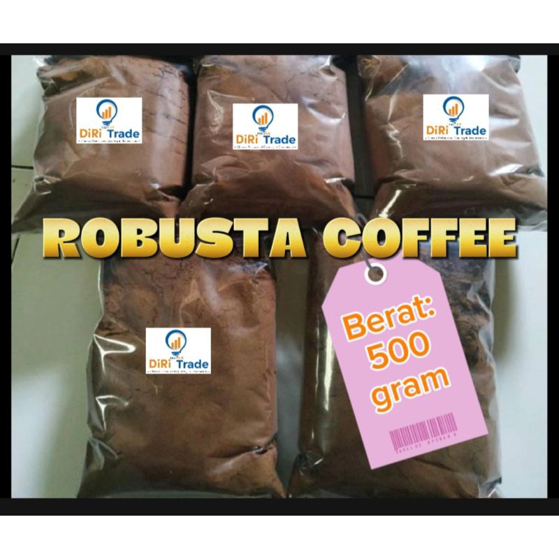 Jual ROBUSTA COFFEE PREMIUM JAVA GRIND ORIGINAL (500 Gram) | Shopee ...