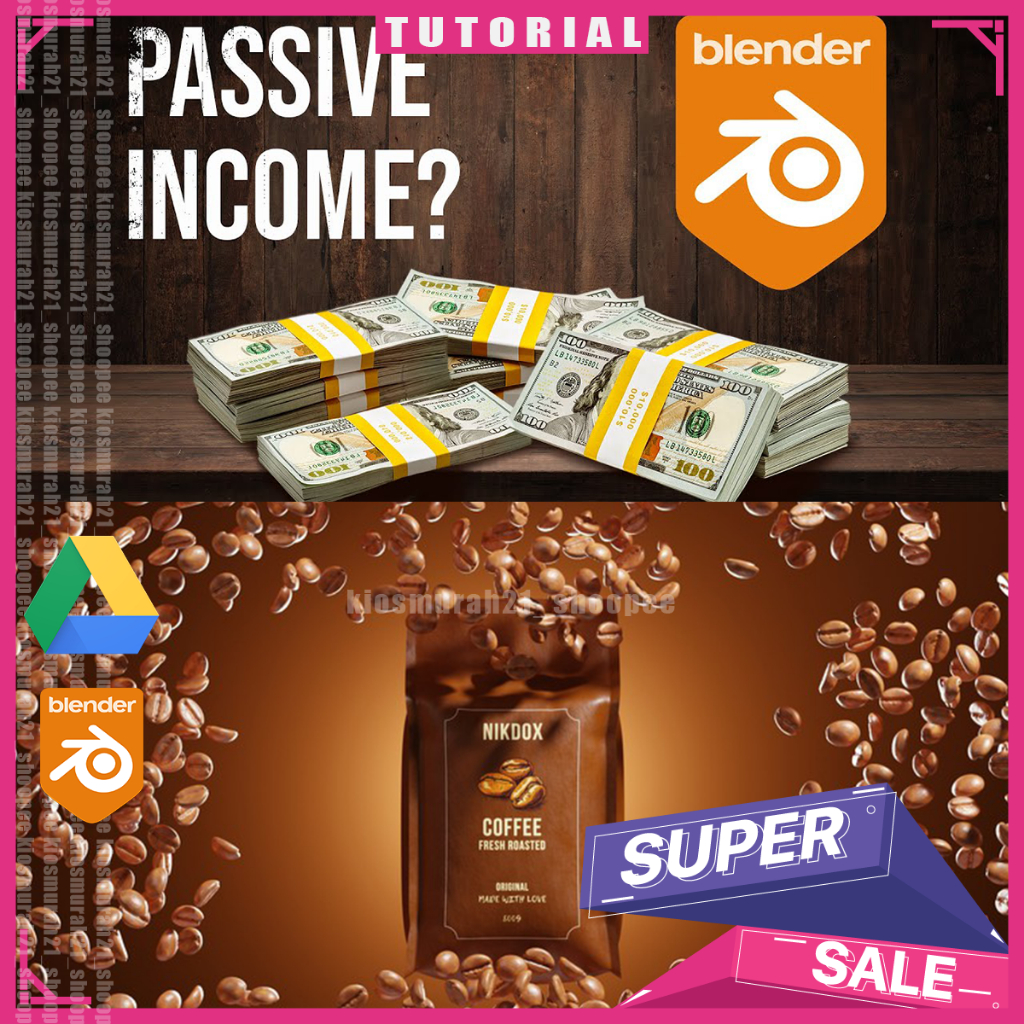 Jual How to Make Money using a Blender even if you are a Beginner