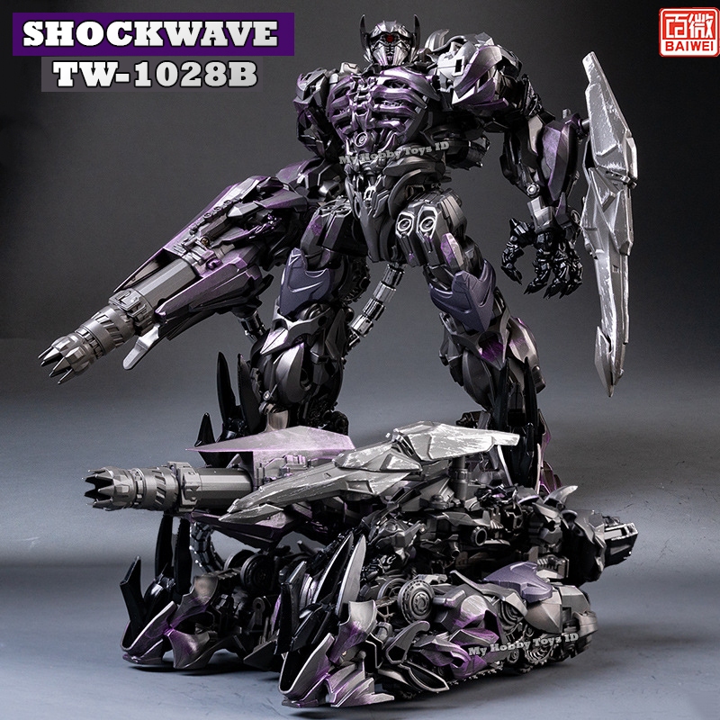 Jual Mainan Figure Robot Cybertrone Megatron Shockwave Dark Version ...