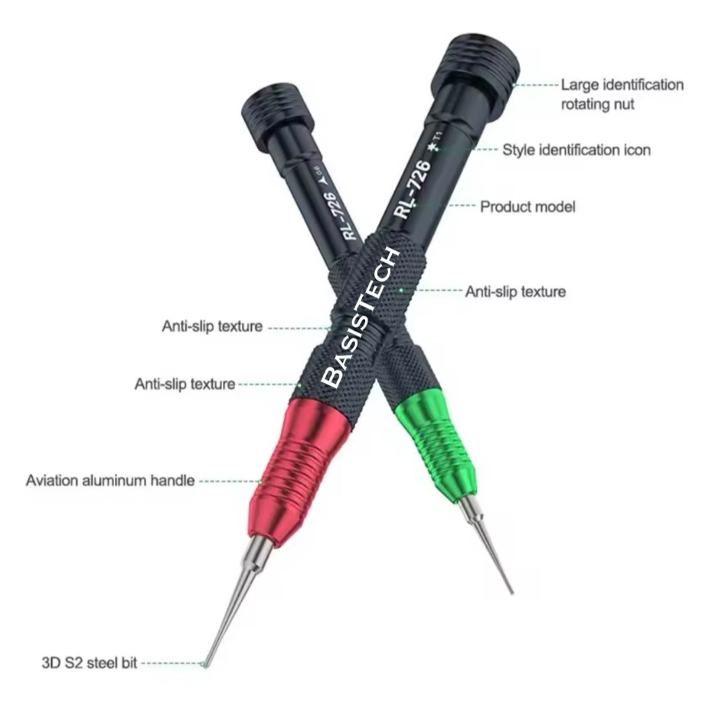 Jual OBENG BAJA TORSI SATUAN TORQUE S2 3D DESIGN - RELIFE RL-726 0.6 0. ...