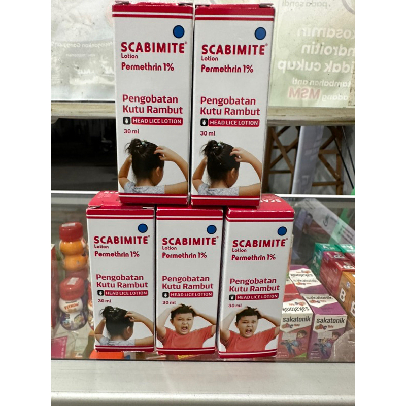 Jual Scabimite Lotion Head Lice Lotion | Cairan Pengobatan Kutu Rambut ...