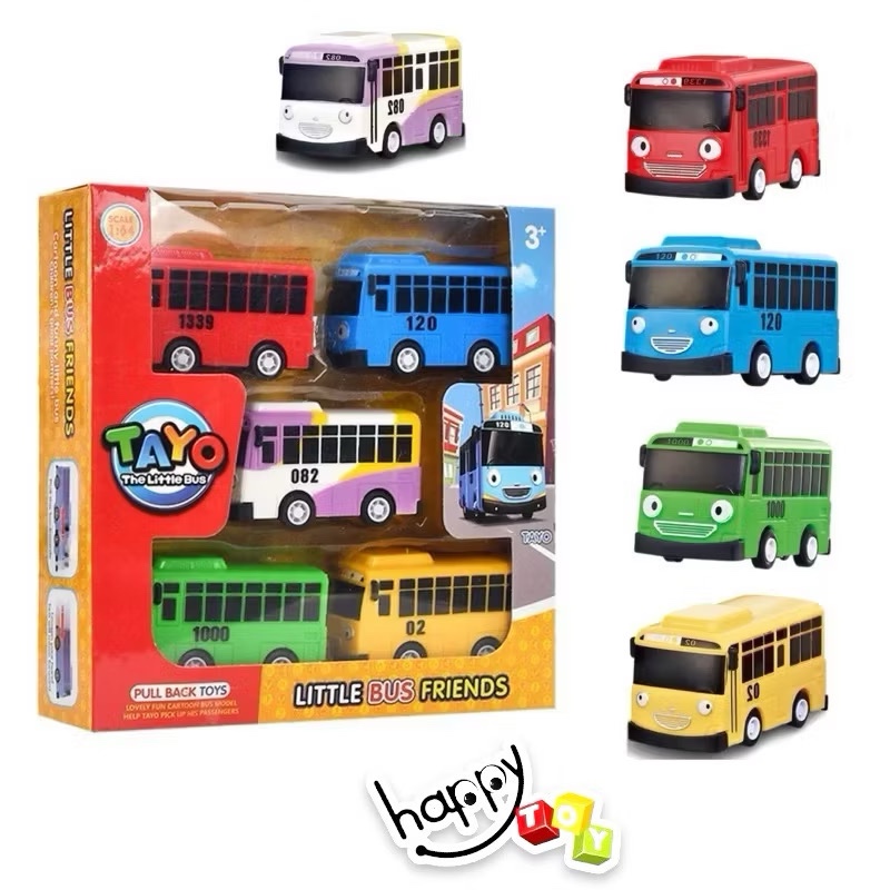 Set De Jeu Tayo Le Petit Bus - Centre De Secours D'Urgence ICONIX (Série Originale Coréenne)