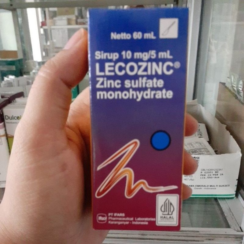 Jual LECOZINC - ZINC SIRUP 60ML | Shopee Indonesia