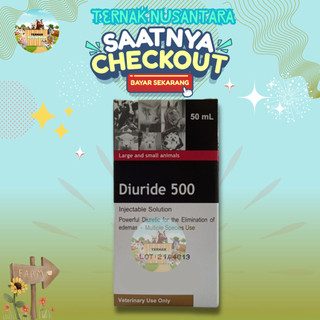 Jual DIURIDE 500 ISI 50 ML BY AGROVET - Furosemide DIURETIK Edema ...