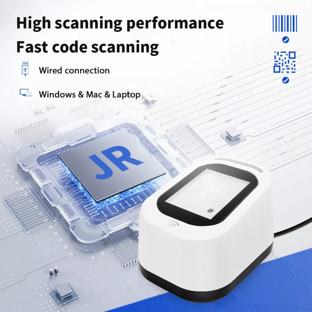 Jual CASHCOW HC-T97 – Scanner Payment Box 2D/Qris Desktop USB, Auto ...