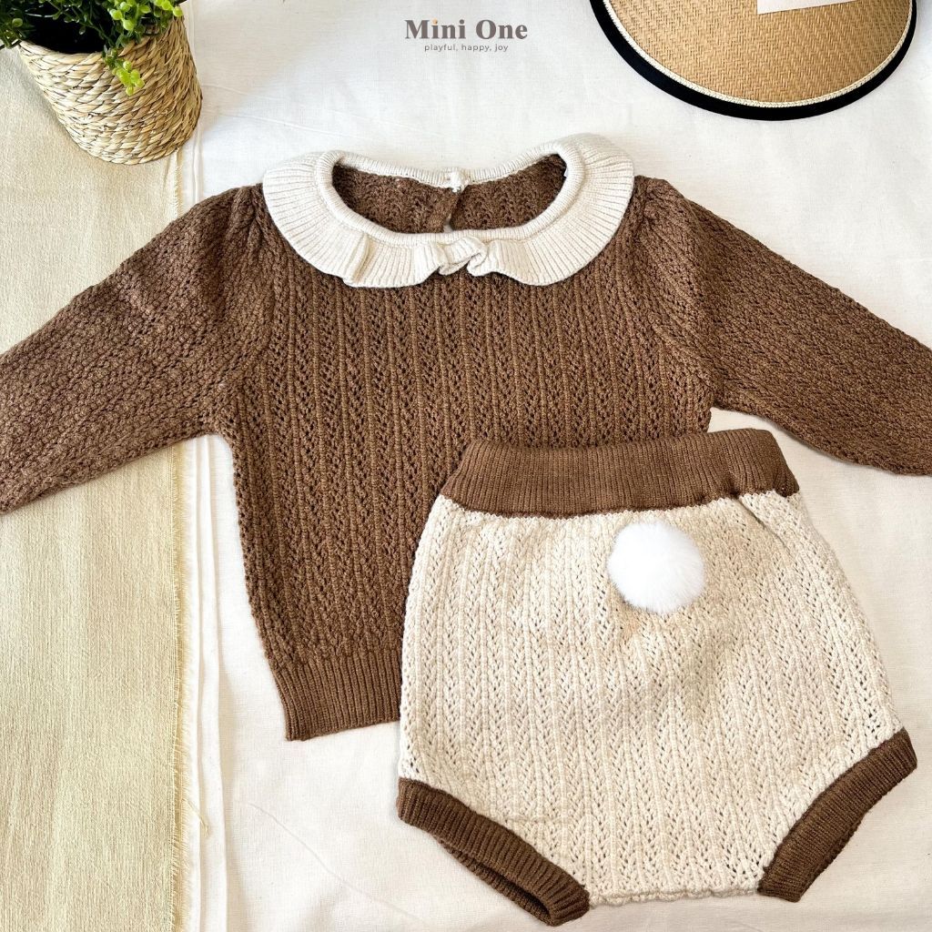 Jual MINIONE - Baju + Celana Rajut BanBan Set Premium Import || Usia 6 ...