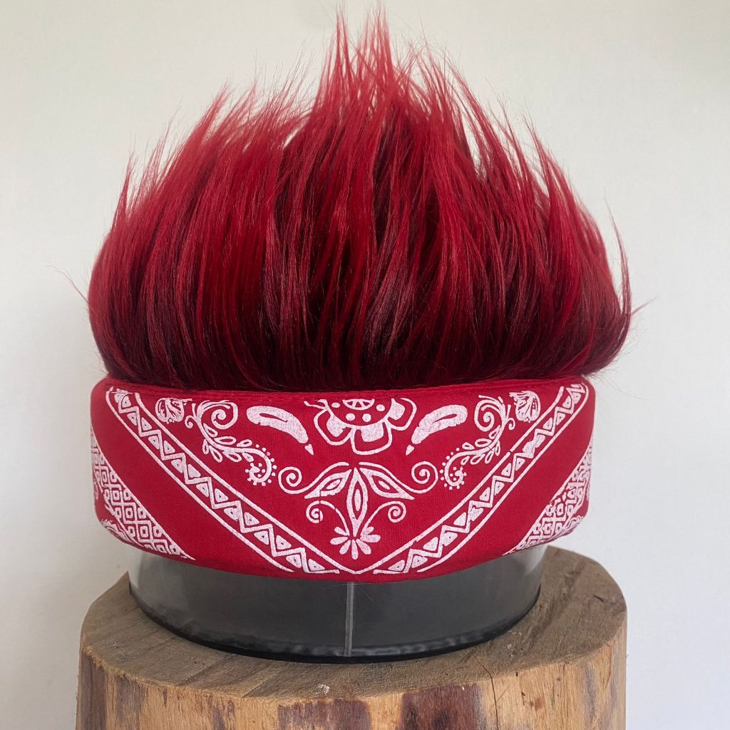 Jual Topi Rambut Topi Wig Motif Paisley udeng paisley | Shopee Indonesia