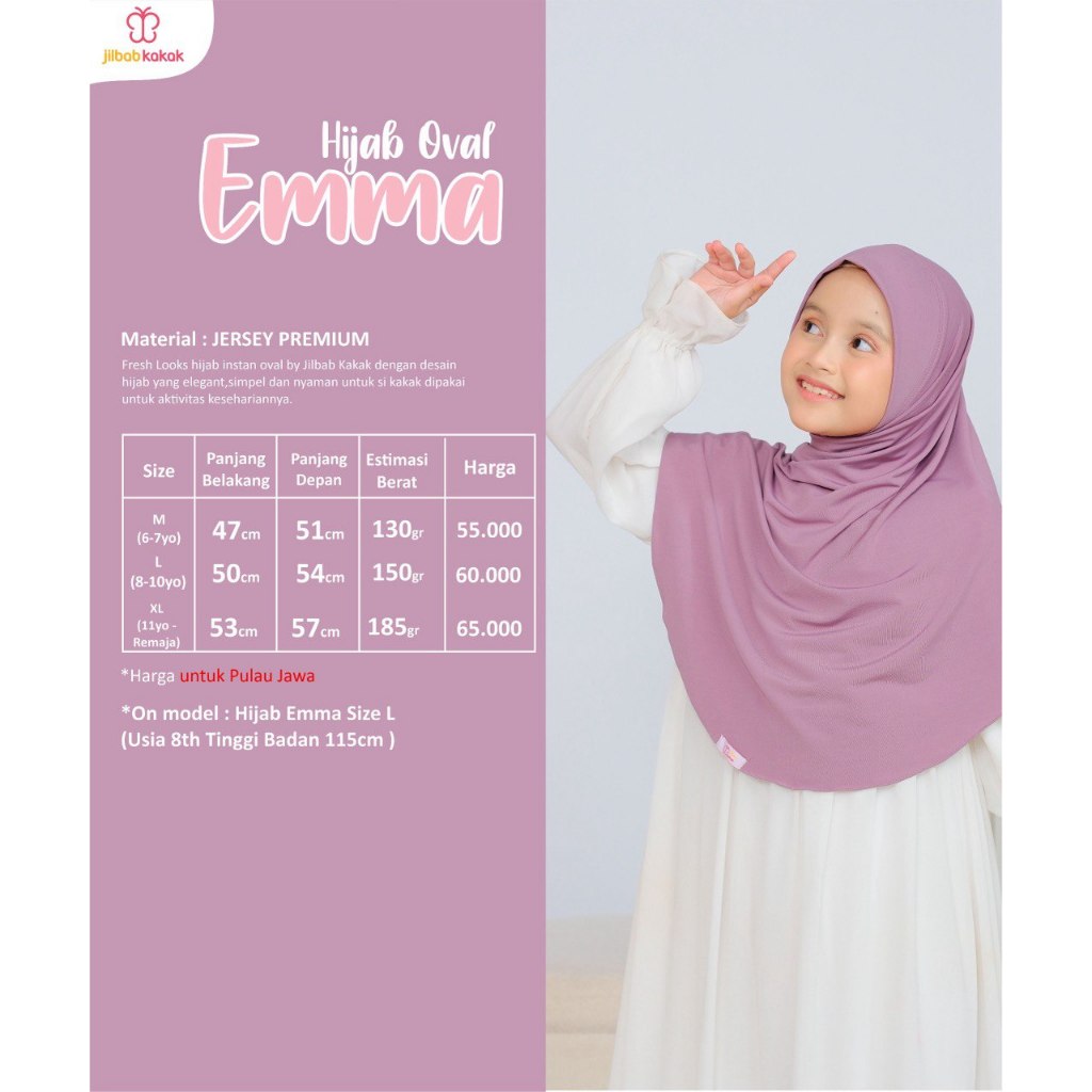 8-10yo nude Jual HIJAB EMMA OVAL - BABYJAB JILBAB KAKA - BAHAN JERSEY PREMIUM - HIJAB  OVAL INSTANT | Shopee Indonesia