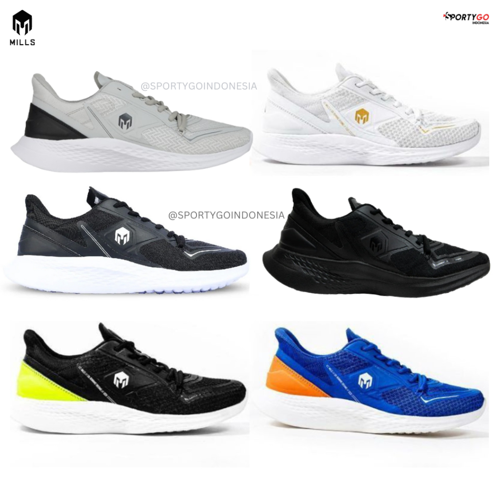 Jual Sepatu Running Mills Treximo Omega Original / Sepatu Lari ...