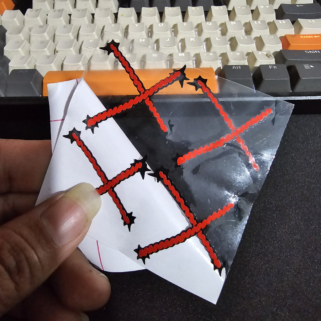 Jual Stiker tali Ikat Sticker efek Jahit Cutting | Shopee Indonesia