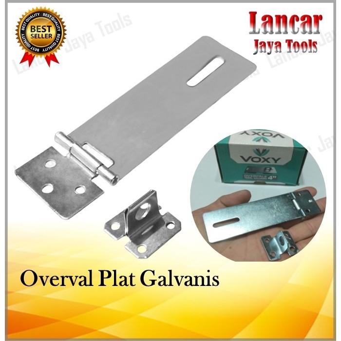 Jual Overval Plat / Cantolan Gembok Tebal Galvanis 4