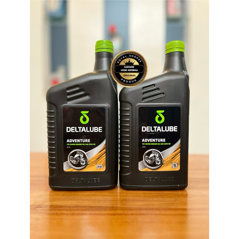 Jual OLI DELTALUBE ADVENTURE 731 SUPER ENGINE OIL SAE 20W-50 SERIES 4T ...