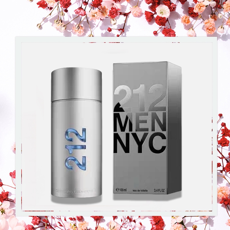 Jual 【100% original】 Carolina Herrera 212 MEN NYC perfume Men