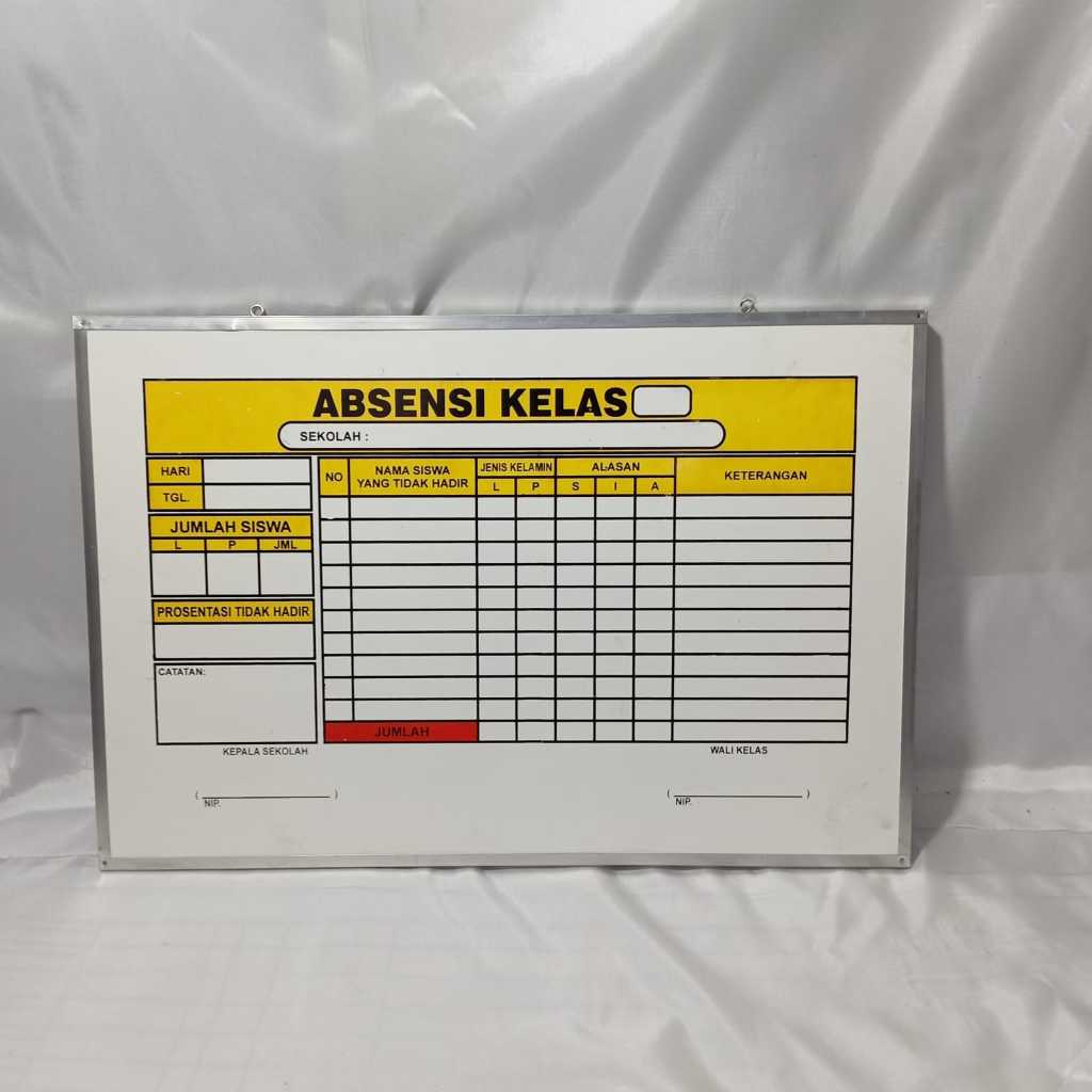 Jual Papan Absensi Kelas Estetik | Shopee Indonesia