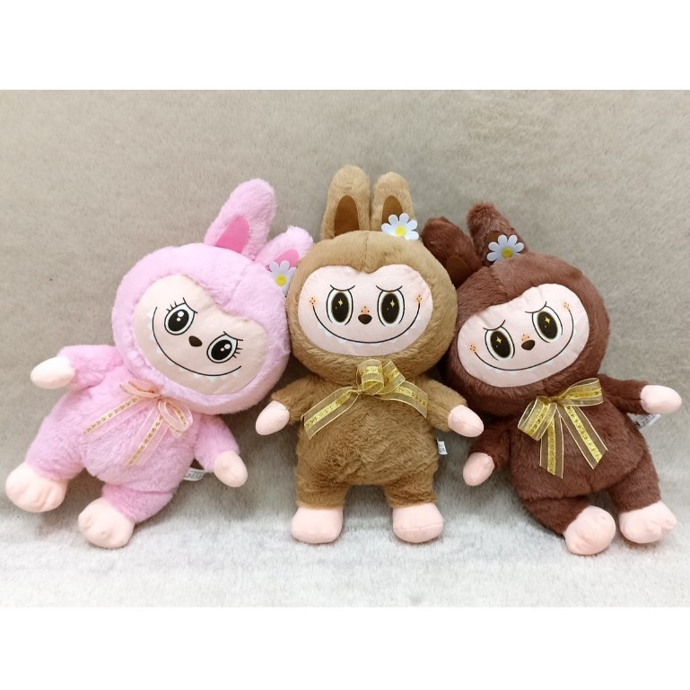Jual Boneka Labubu gantungan kunci The Monsters Macarone Kawai Ukuran s ...