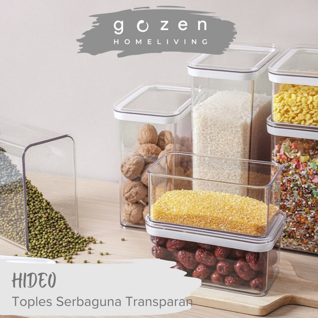 Jual |GOZEN| HIDEO Food Storage Cemilan Estetik Kotak Simpan Snack ...
