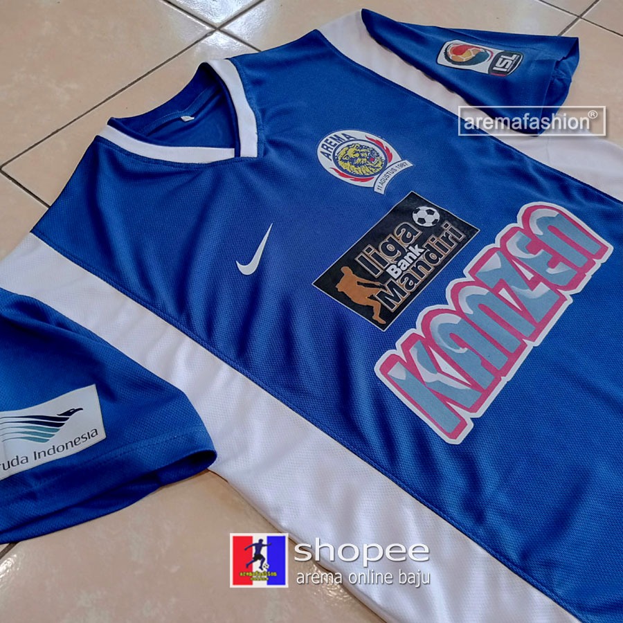 Jual JERSEY AREMA 2001 KANZEN JERSEY KAOS AREMA KLASIK - AREMA ONLINE BAJU  | Shopee Indonesia