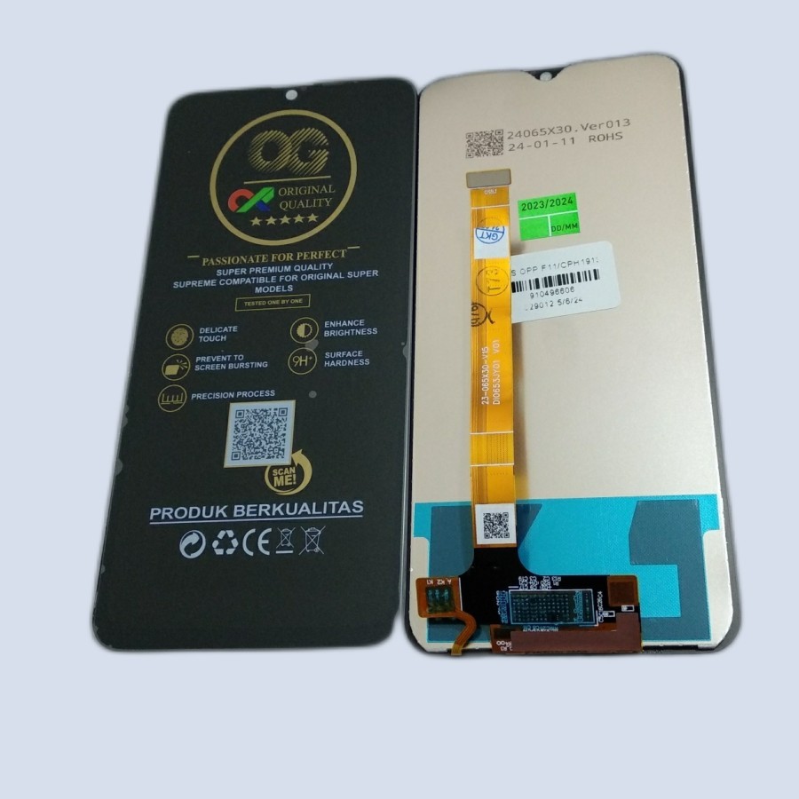 DISPLAY LCD+ TOUCH SCREEN OPPO per A9 / F11 NERO VETRO SCHERMO CPH1911