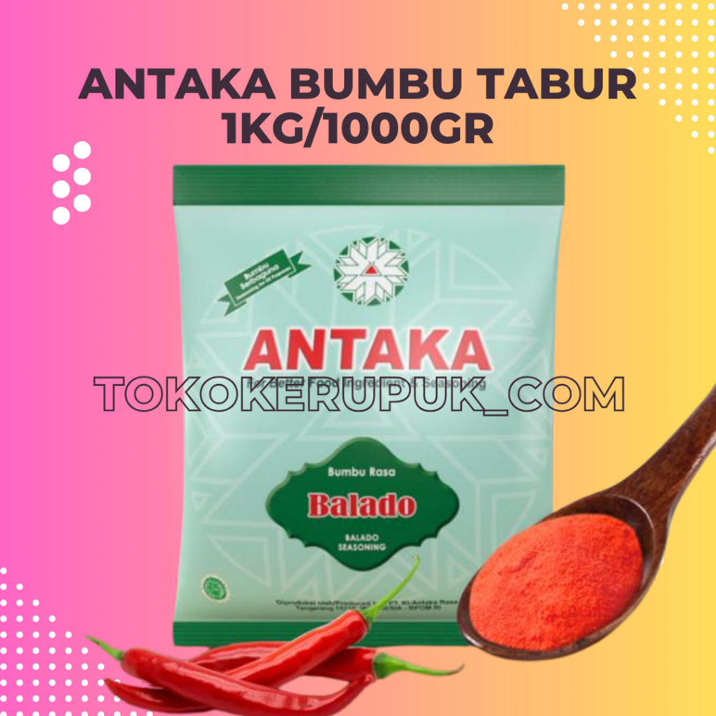 Jual ANTAKA BUMBU TABUR 1KG/1000GR | Shopee Indonesia