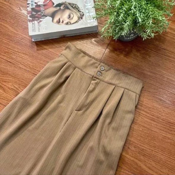 ESTELLE Celana Kulot Jennie Pants Knit Premium Anti Kusut Loose Cullote Highwaist Panjang Besic