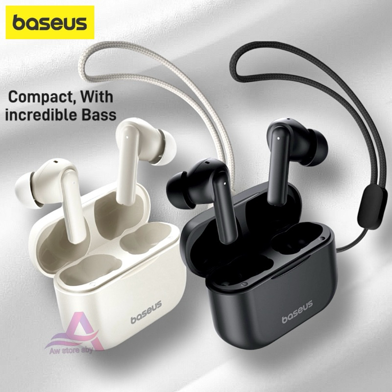 Jual Baseus TWS Headset Bluetooth 5.3 True Wireless Earphone ENC HD ...