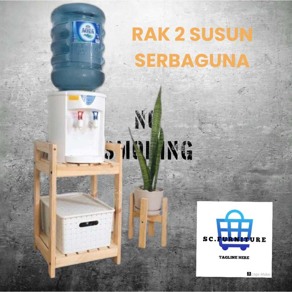 Jual Jual Meja Dispenser Galon Dan Rice Cooker 2 Susun Sebaguna ...