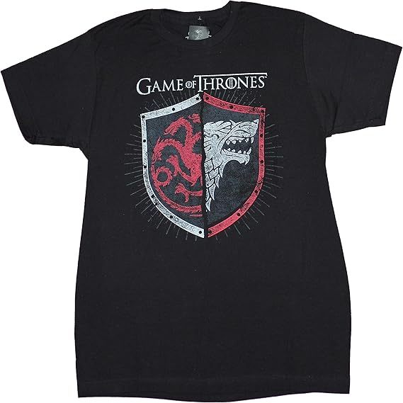 Game Of Thrones Men's 'Cities Ground' T-Shirt | House Of The Dragon Graphic Tee