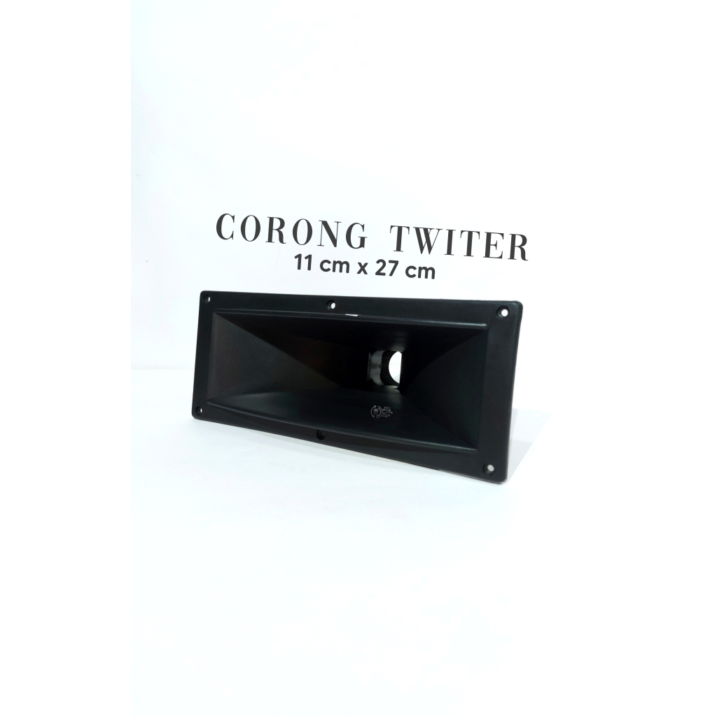 Jual Corong Horn Tweeter Box Twiter Speaker 11cm x 27 cm Model Drat ...