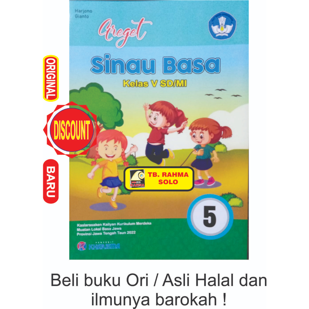 Jual Greget Sinau Basa 5 Kelas V SD MI Kurikulum Merdeka Kumer Harjono ...