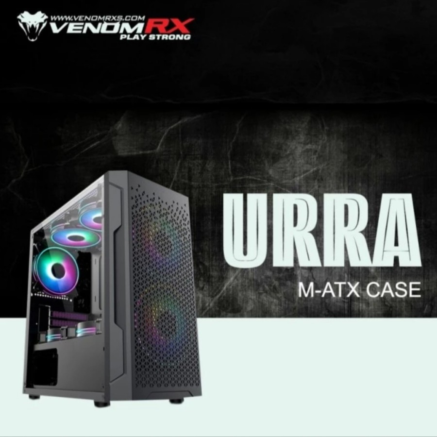 Jual Casing PC VenomRX URRA Black | Shopee Indonesia