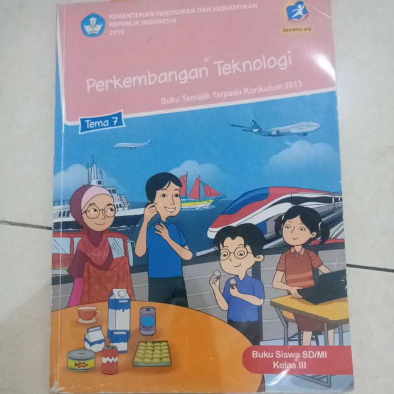 Jual Buku TEMA 7 Perkembangan Teknologi Kelas 3 | Shopee Indonesia