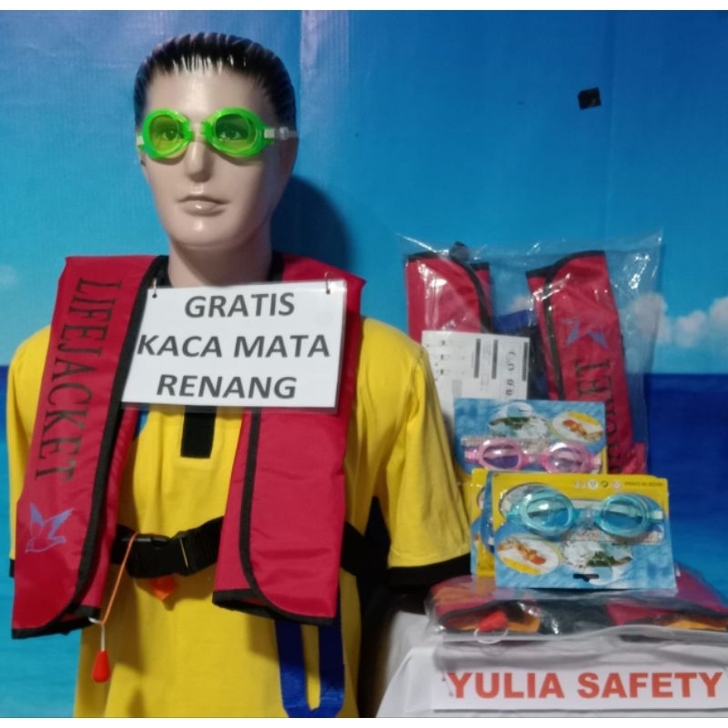 Jual Life Jacket Marlin Co2 / Pelampung Co2 / Pelampung Safety/ Jual Pelampung Otomatis Shopee