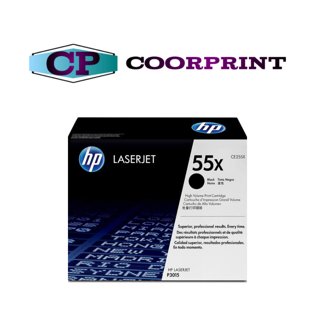 Jual HP 55X High Yield Black Original Laserjet Toner Cartridge {CE255X ...