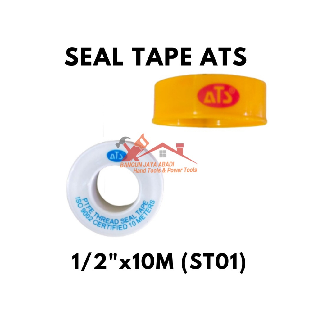 Jual Seal Tape Sealtape Isolasi Pipa Selotip Kran Ats Bja