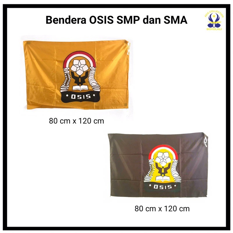 Jual Bendera Osis Smp Sma 80x120cm Peles Shopee Indonesia