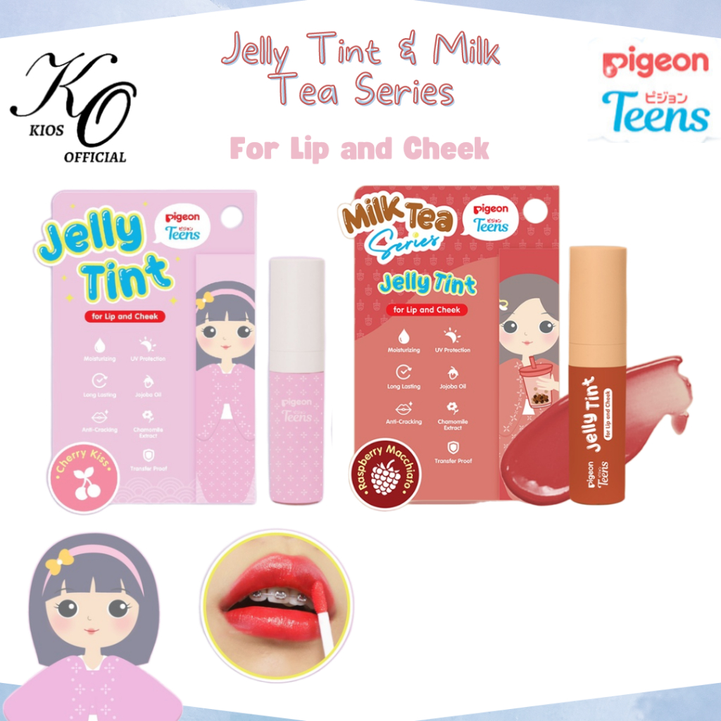 Jual Pigeon Teens Jelly Tint For Lip & Cheek 2.2g/Milk Tea Series/Lip