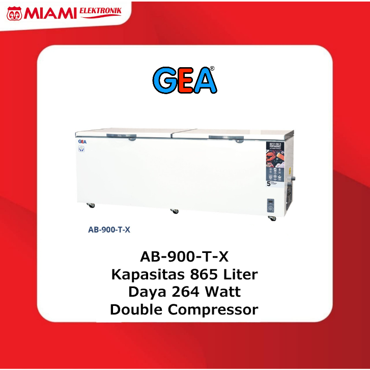 Spesifikasi & Harga Chest Freezer Box GEA AB-900-T-X