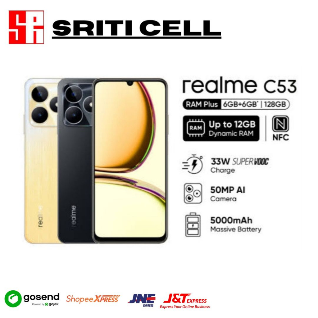 Jual Realme C53 6/128 Garansi Resmi | Shopee Indonesia