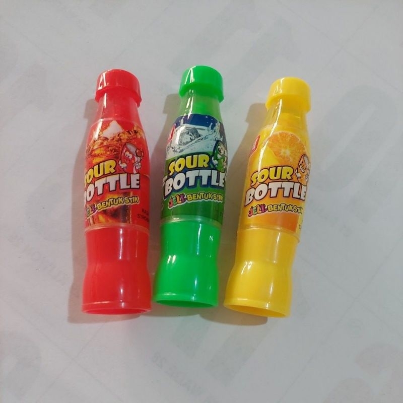 Jual Jeli bentuk Botol / sour bottle / permen viral Shopee Indonesia