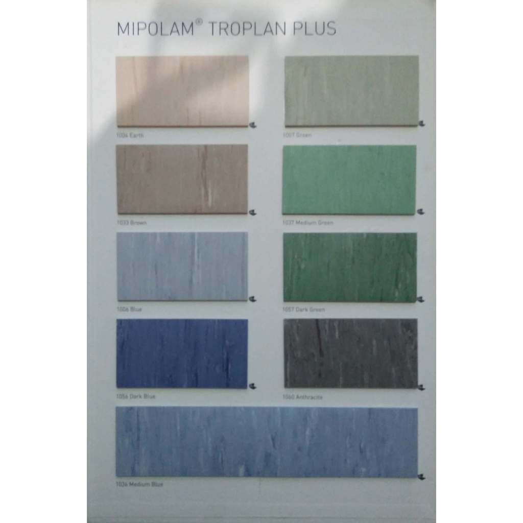 Jual Vinyl Flooring Roll Mipolam Gerflor Troplan Plus High Quality Anti ...