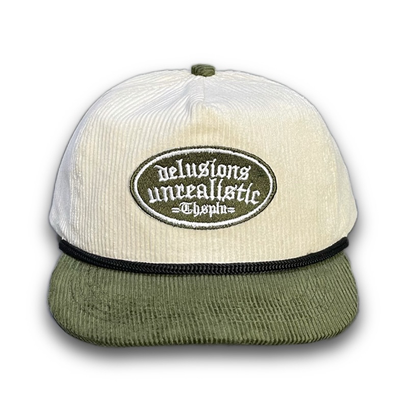 Jual Topi Rope Hat Corduroy Cream Army Thisplan | Shopee Indonesia
