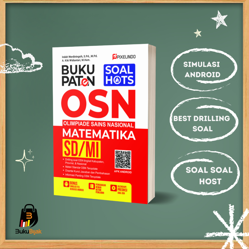 Jual Buku Paten Olimpiade Sains Nasional OSN MATEMATIKA SD MI | Shopee ...