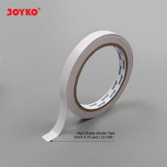 Jual Double TAPE JOYKO Biru 12mm (1/2 inch) Ukuran Kecil Shopee