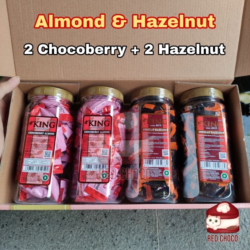 Jual Dking Mix Cokelat Almondchocoberryhazelnut Dus Shopee Indonesia 7830