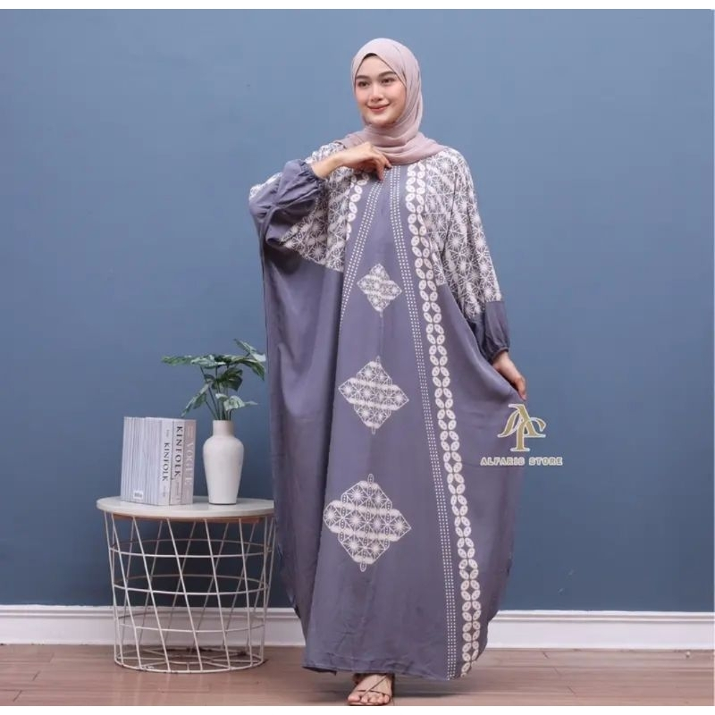 Jual Kaftan Riyana Jumbo Gamis Kaftan Modern Kaftan Arabian Cod Asmiranda Maxy Gamis