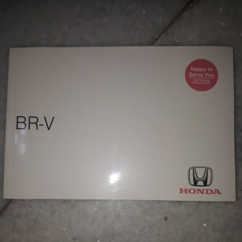 Jual BUKU MANUAL PANDUAN PEDOMAN MOBIL HONDA BRV MODEL BARU. | Shopee ...