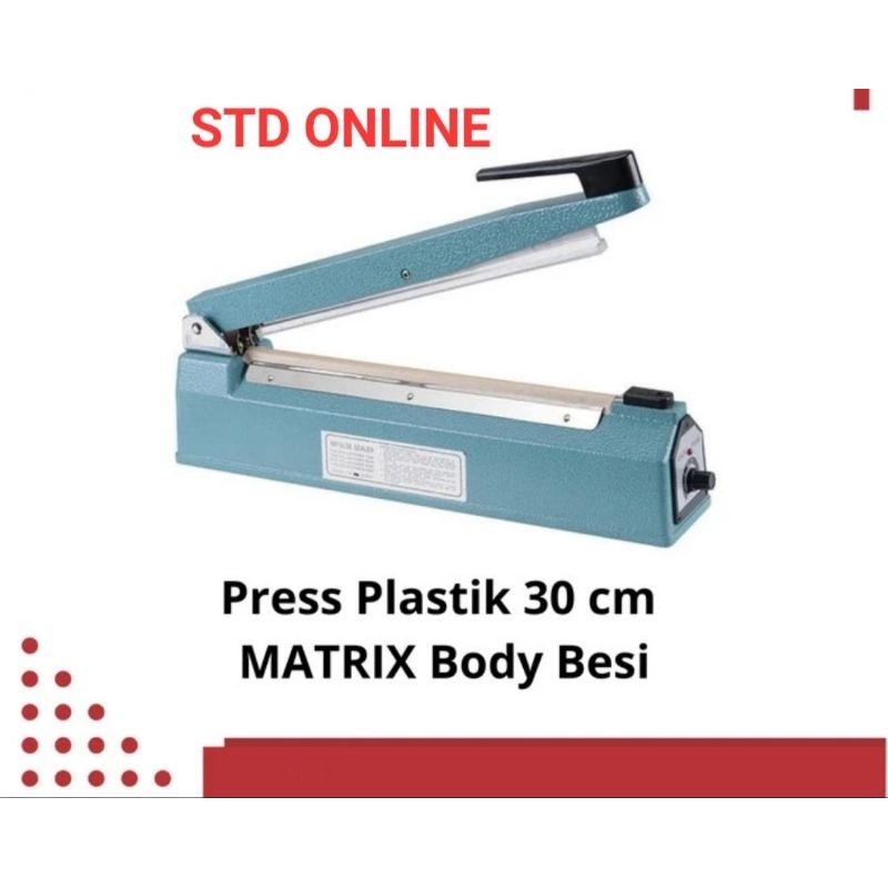 Jual PFS300 IMPULSE SEALER MATRIX BODY BESI MESIN PRESS PLASTIK