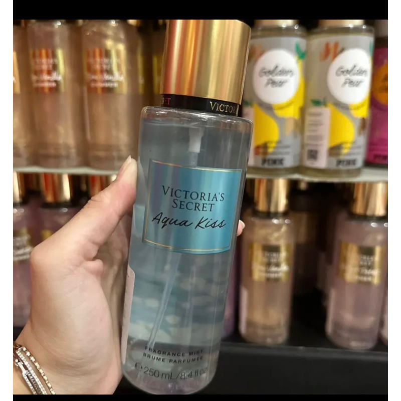 Jual Victoria Secret Fragrance Mist Aqua Kiss 250 Ml Shopee Indonesia