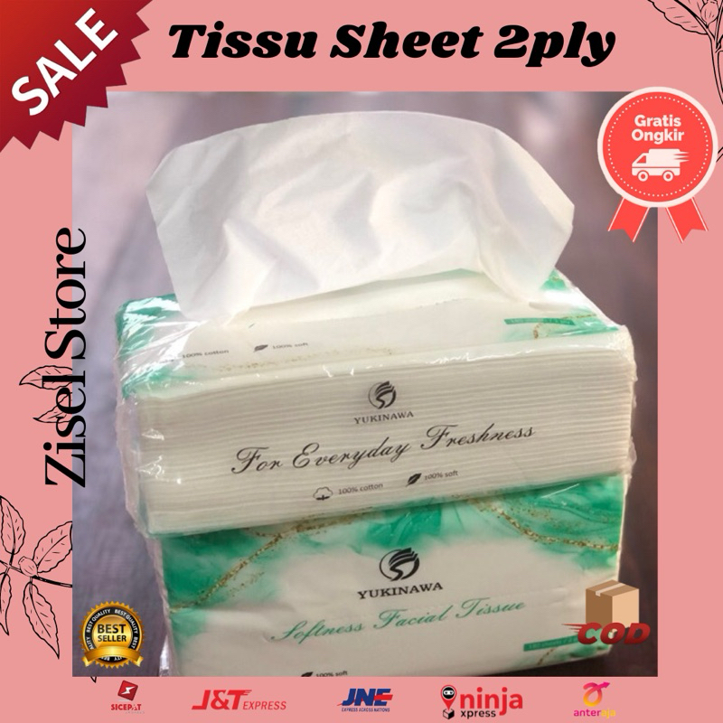 Jual TISSU YUKINAWA 180 SHEET 2 PLY TERMURAH 1PACK TISSUE KECANTIKAN Shopee Indonesia