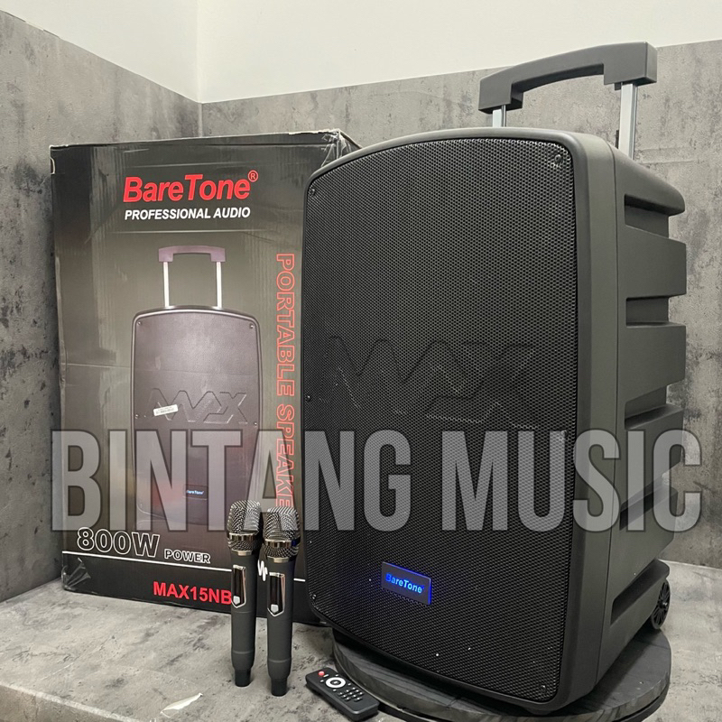 Jual Speaker Portable Inch Baretone Max Nb Original Watt Speaker Baretone Max Nb